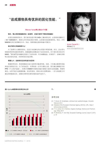 《歐洲涂料雜志中文版》（電子刊）2019第11期